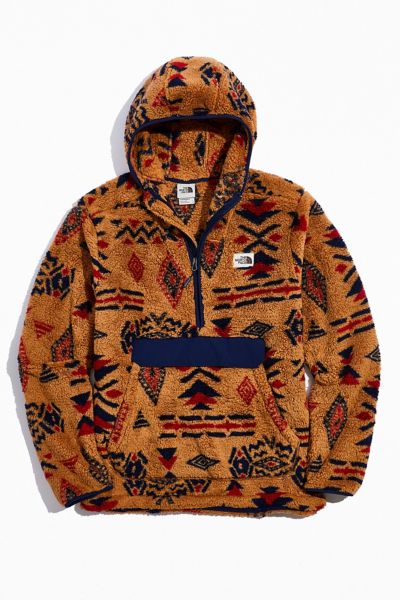 orange sherpa hoodie