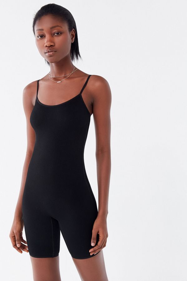 Out From Under Gold Medal Seamless Ribbed Romper | Urban Outfitters