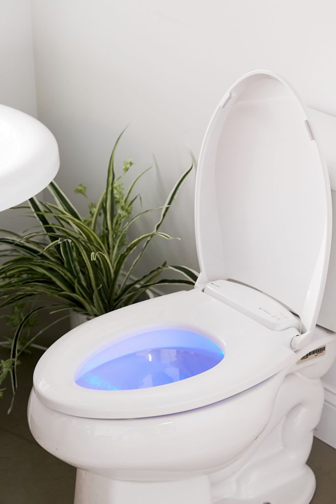 Brondell LumaWarm Heated Nightlight Toilet Seat Urban Outfitters