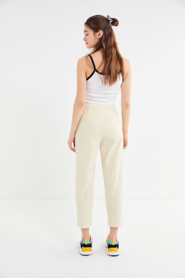 Urban Renewal Remnants Seersucker Trouser Pant | Urban Outfitters