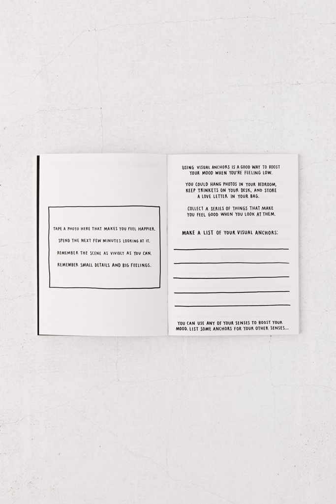 How To Be Happy Or At Least Less Sad A Creative Workbook By Lee