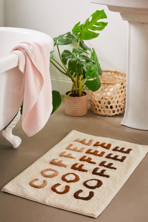 Coffee Bath Mat Urban Outfitters