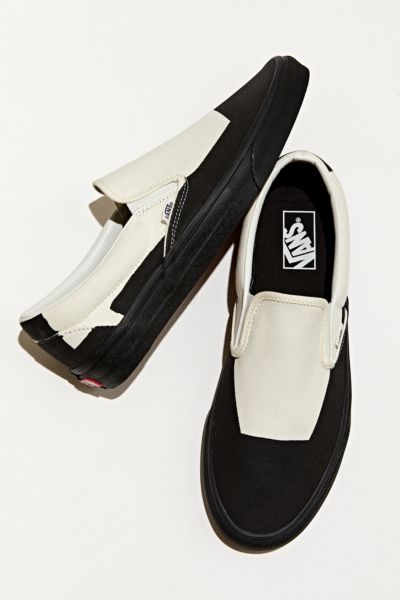 vans sk8 white black