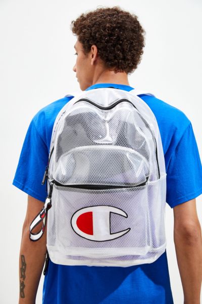 clear champion bookbag