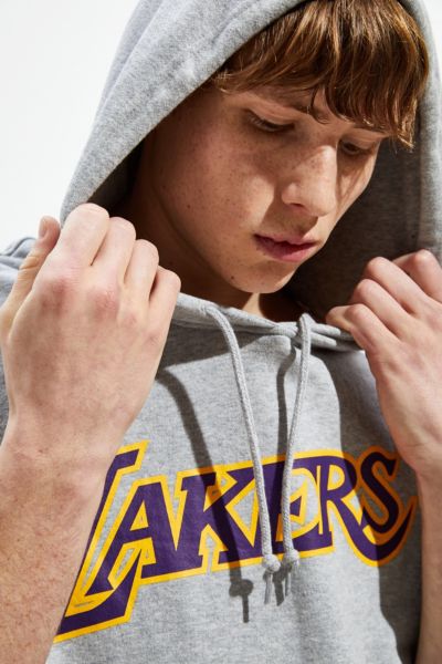 lakers short sleeve hoodie