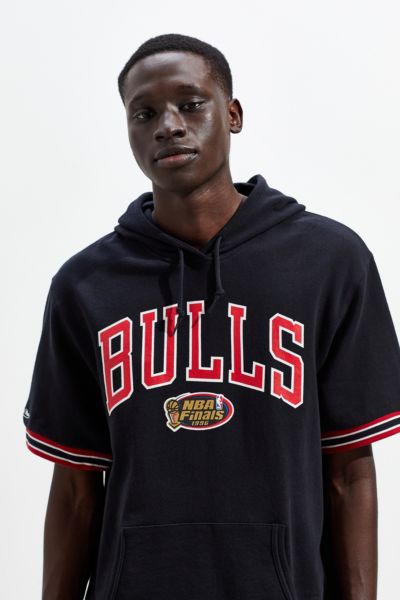 chicago bulls short sleeve hoodie