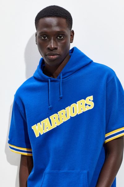 golden state warriors short sleeve hoodie