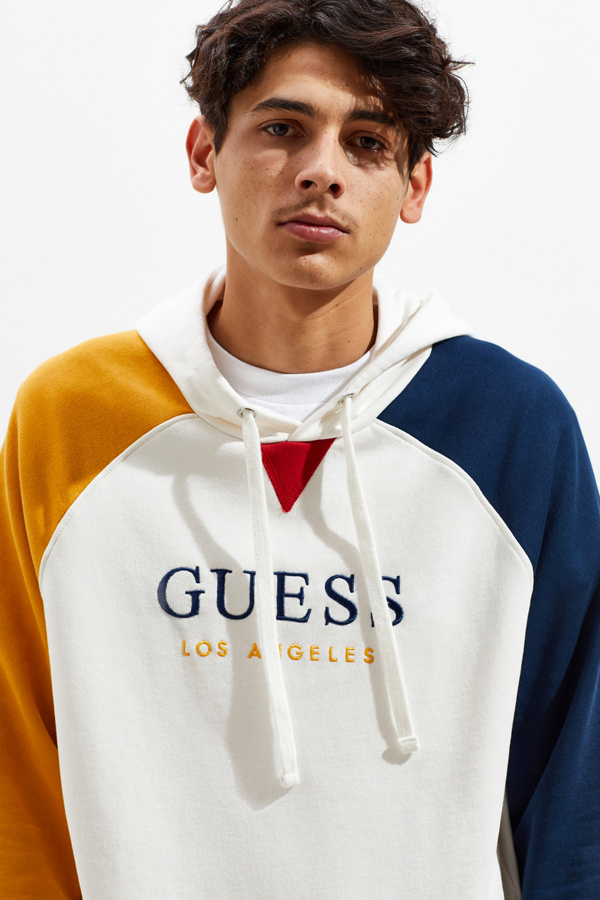 Guess Iconic Hood Sweats – Kapuzenpullover Aus 100 % Baumwolle, Langarm