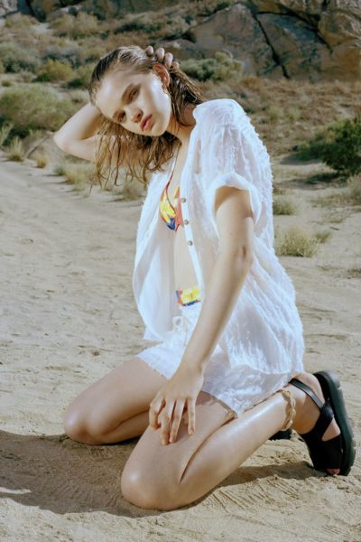 UO Soul Rebel Fringe Button-Front Shirt | Urban Outfitters