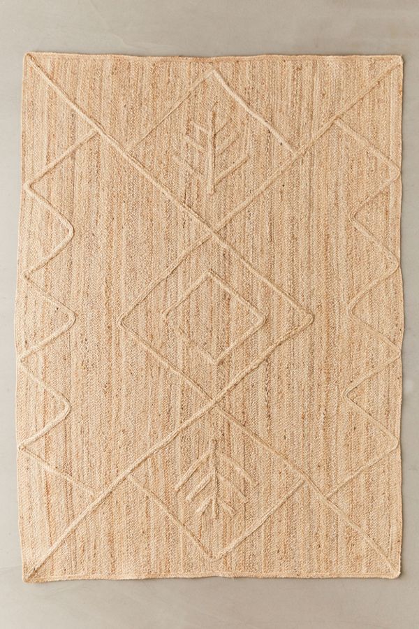 Samira Braided Jute Rug Urban Outfitters