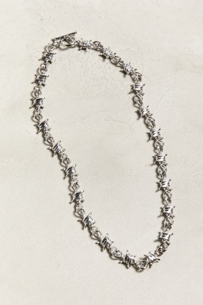 barbed wire necklace