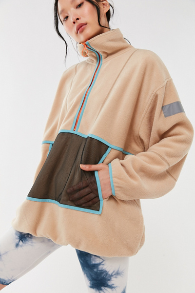 oversized fleece jacket