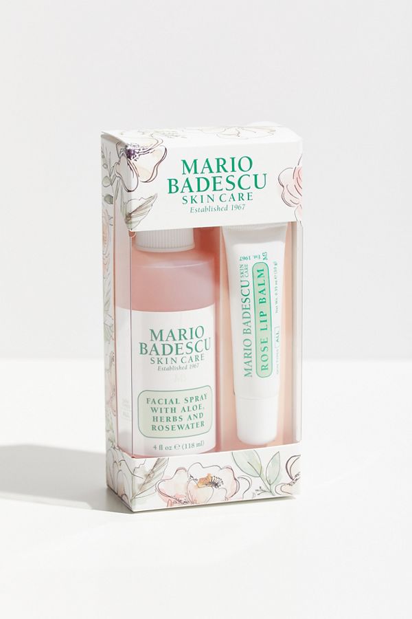 Mario Badescu Rose Lip + Mist Duo Urban Outfitters