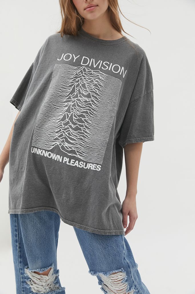 Joy Division Unknown Pleasures T Shirt Dress Urban Outfitters