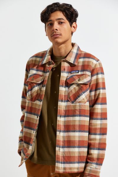 Patagonia Insulated Fjord Flannel Button-Down Shirt | Urban Outfitters