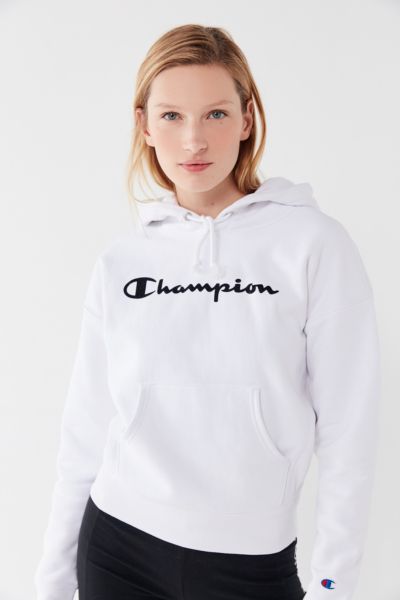 white champion hoodie urban outfitters