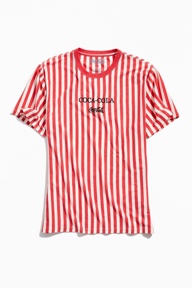 coca cola striped shirt