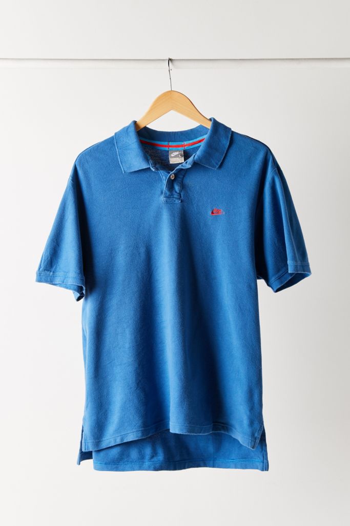 Vintage Nike Blue Polo Shirt | Urban Outfitters