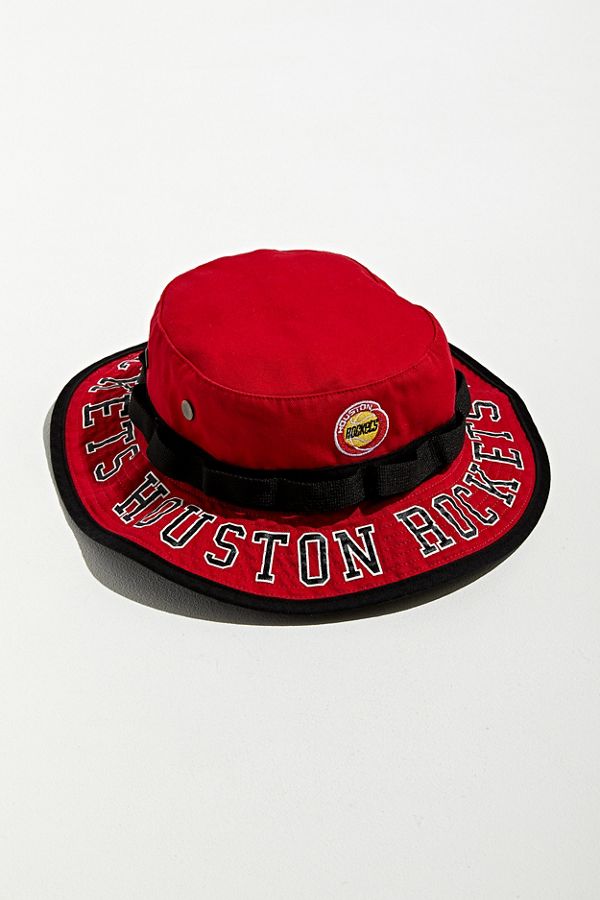 Mitchell & Ness Team Burst Houston Rockets Boonie Bucket Hat Urban