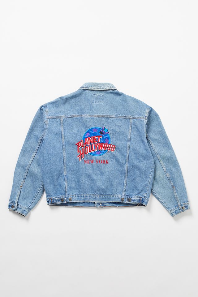 Vintage Planet Hollywood Denim Jacket | Urban Outfitters Canada