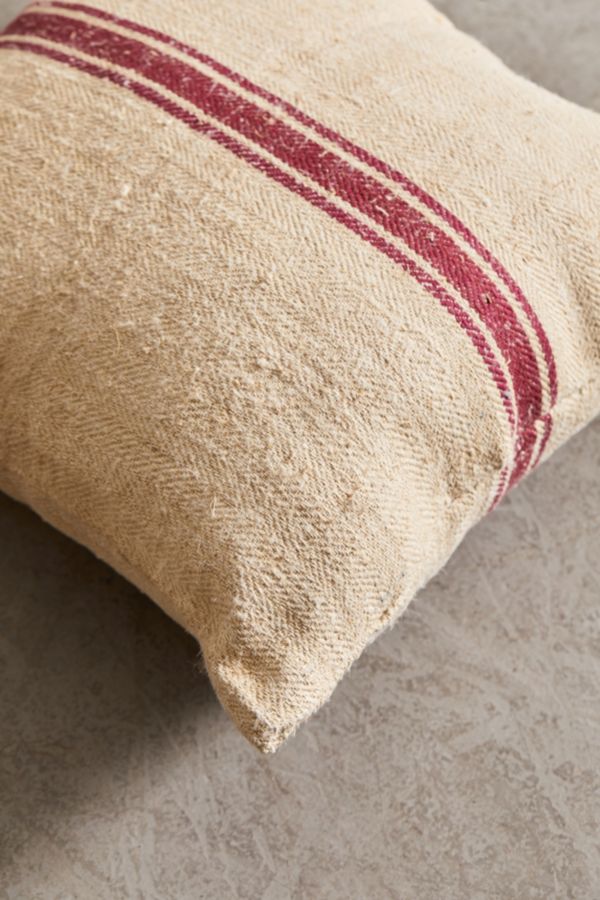 Urban Renewal Repurposed Grain Sack Pillow | Urban Outfitters