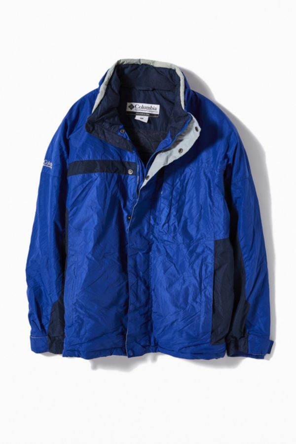 Vintage Columbia ‘80s Royal Blue Ski Jacket | Urban Outfitters