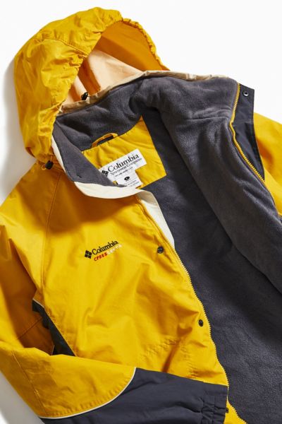 yellow columbia jacket