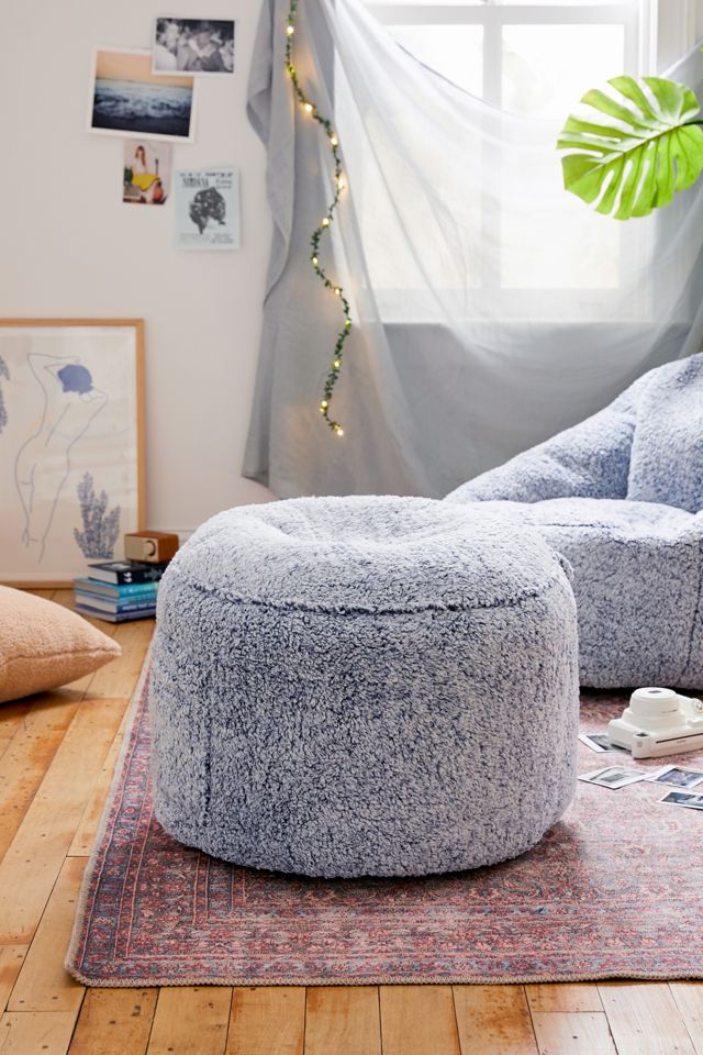 Amped Fleece Ottoman Urban Outfitters