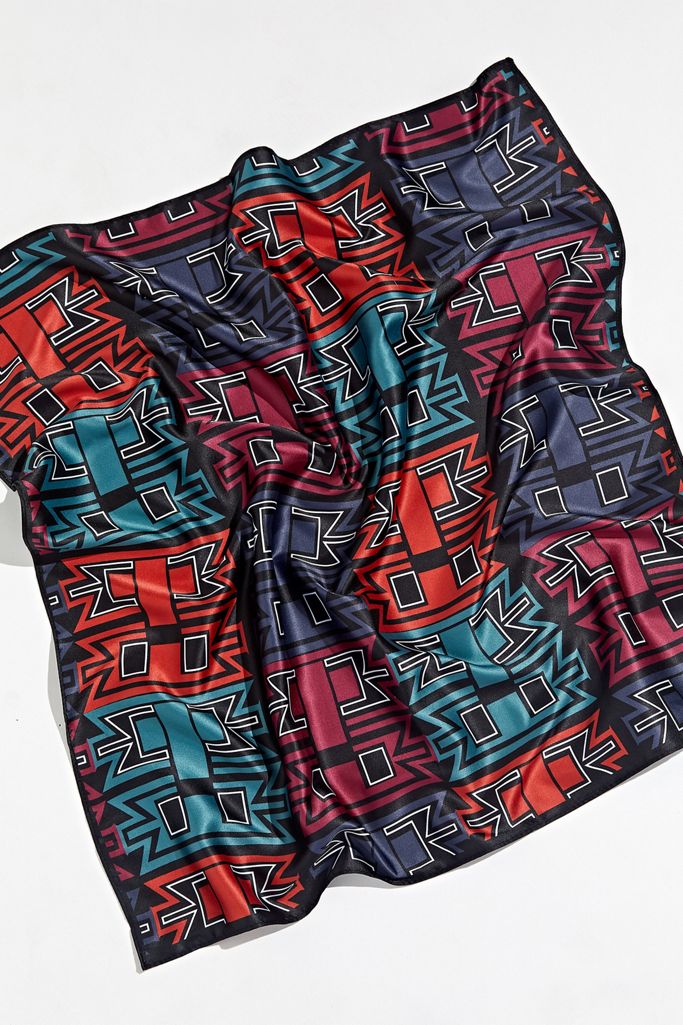 Geo Print Bandana Urban Outfitters
