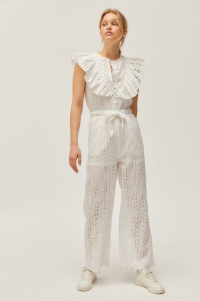 urban outfitters white jumpsuit