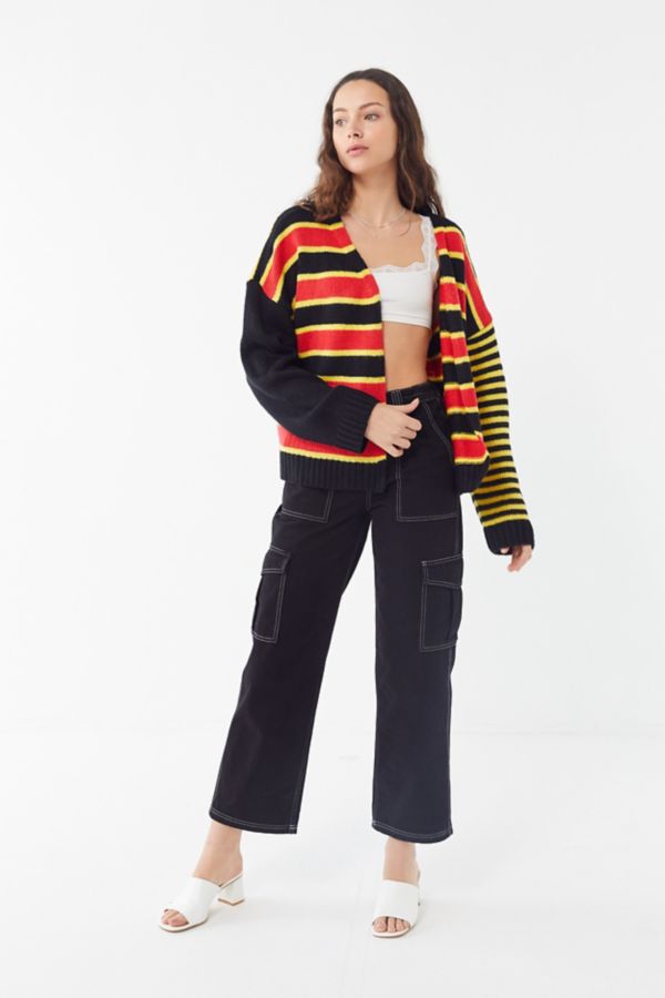 The Ragged Priest Mixed Stripe Cardigan | Urban Outfitters