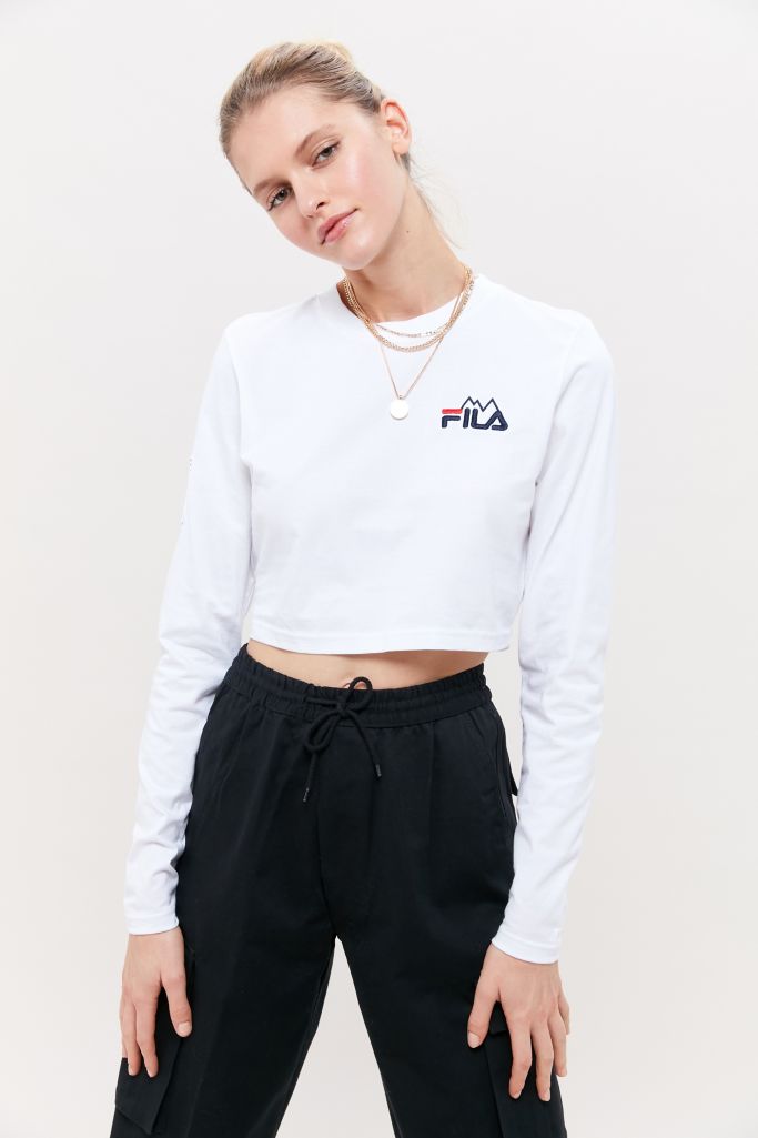 Fila Uo Exclusive Kirk Long Sleeve Tee Urban Outfitters