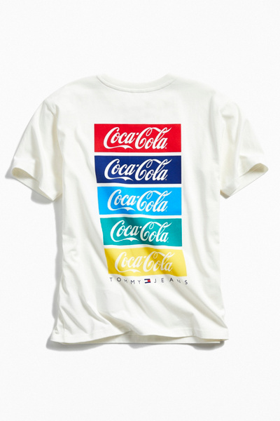 tommy jeans coca cola t shirt