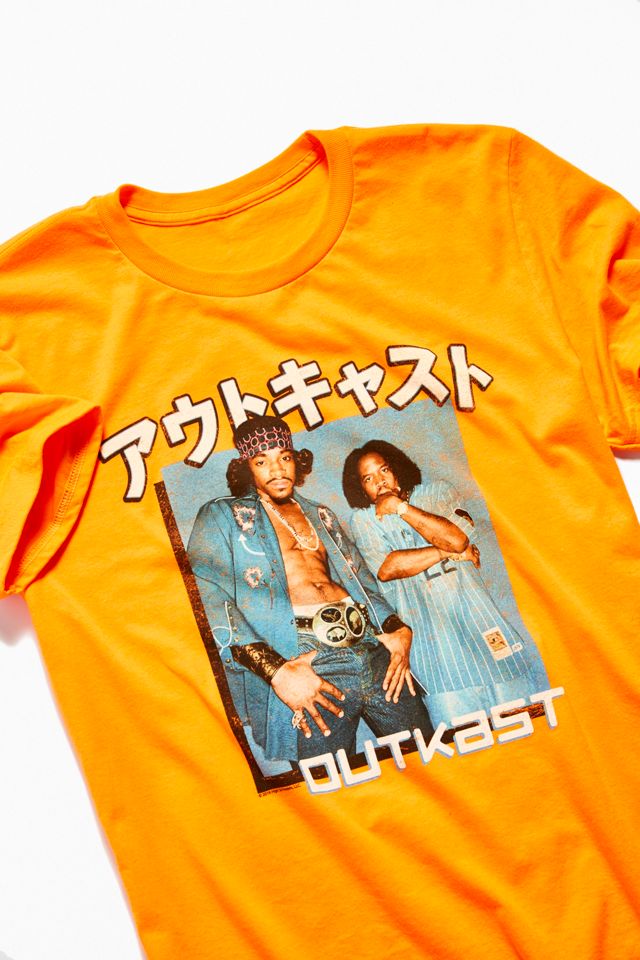 Outkast Katakana Blue Box Tee Urban Outfitters