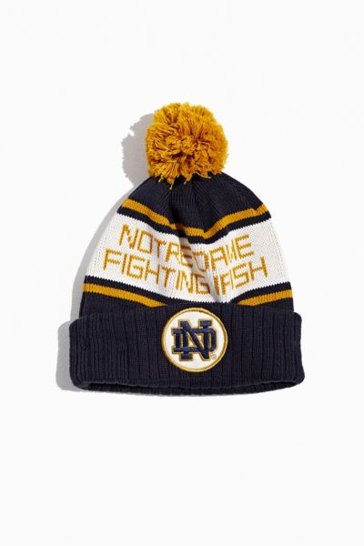 notre dame pom pom hat