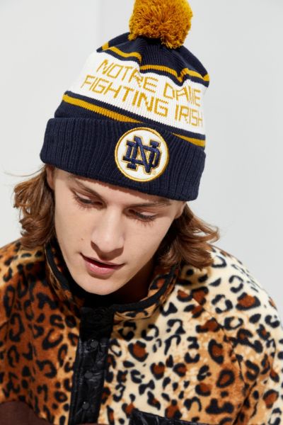 notre dame pom pom hat