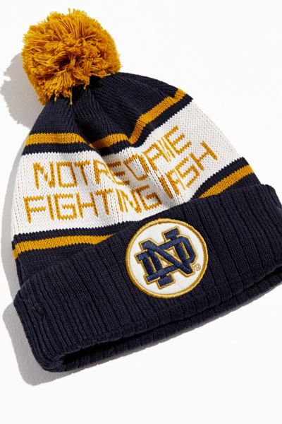 notre dame pom pom hat