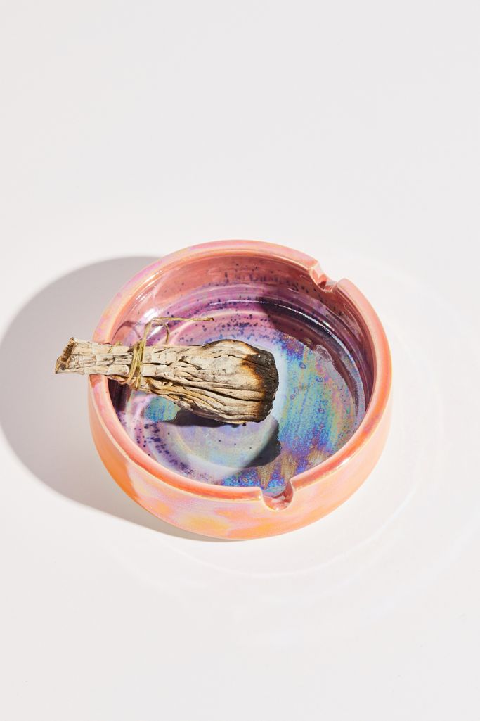 Cloud Nine Clay UO Exclusive Iridescent Ashtray Urban Outfitters Canada