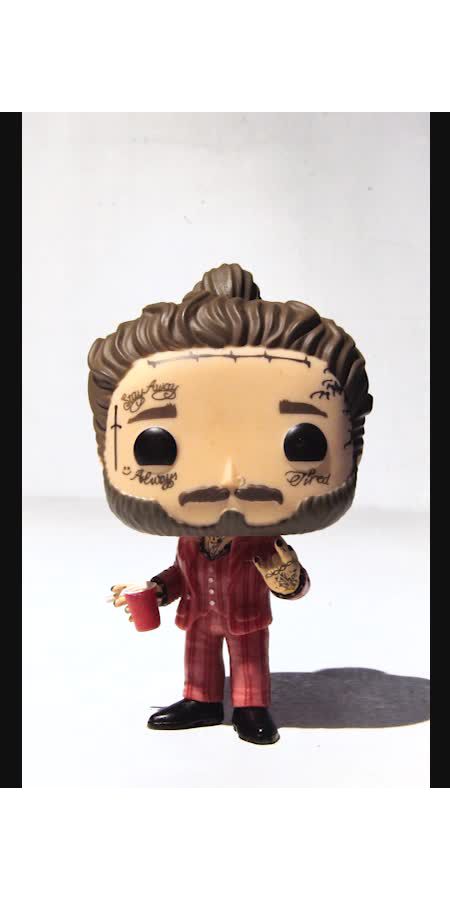 Slide View: 4: Funko Pop! Post Malone Figure