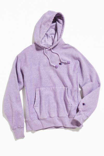 lilac hoodie champion