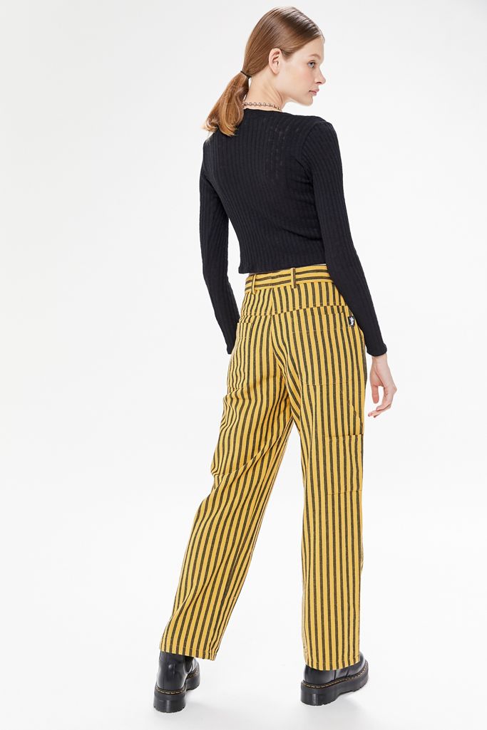 Stussy Piper Striped Carpenter Pant Urban Outfitters