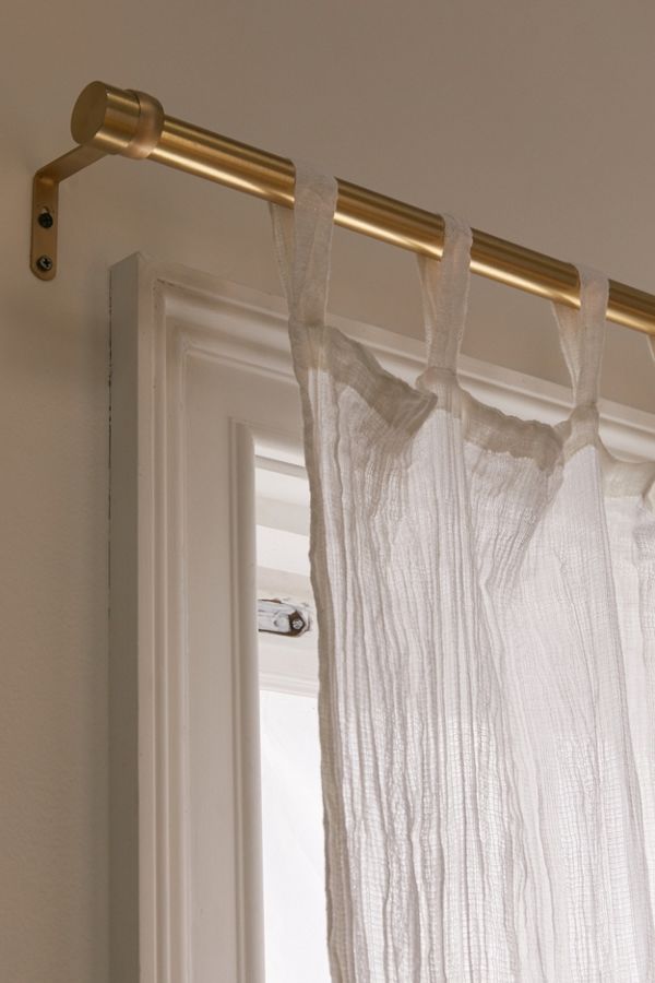 Crinkle Gauze Window Panel Urban Outfitters Canada