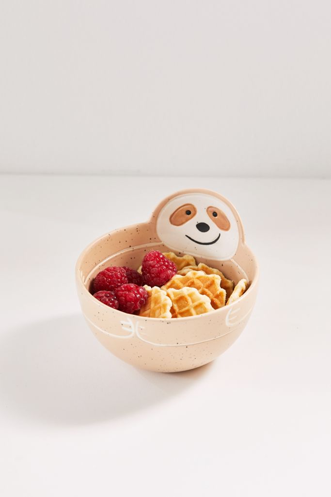 Sloth Snack Bowl Urban Outfitters