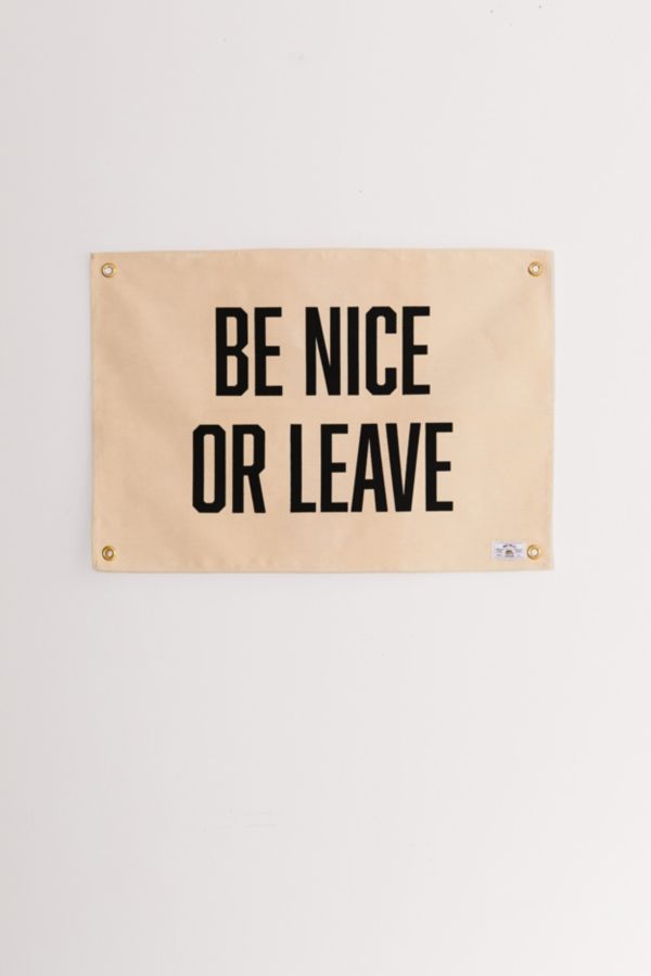 Home Decor Be Nice Or Leave Sign New Home Decor Garden Plaques