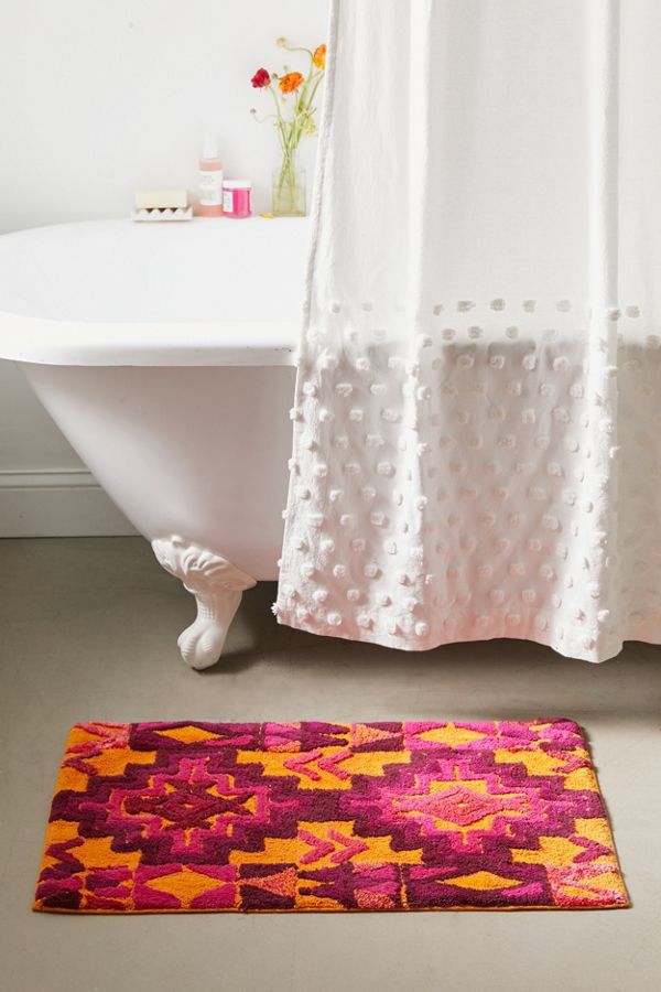 Slide View: 1: Nahla Southwest Bath Mat