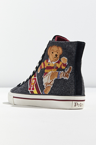 polo high top sneakers
