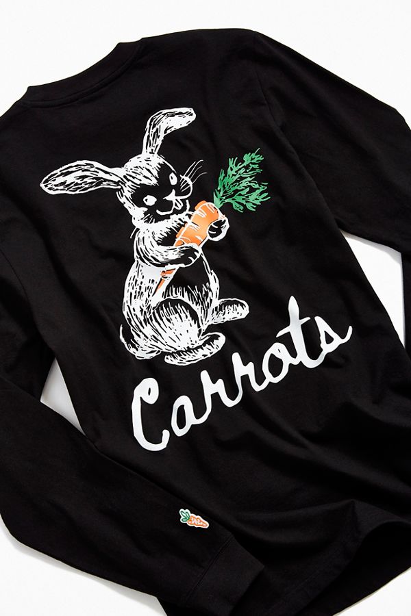 Carrots UO Exclusive Illustration Long Sleeve Tee Urban Outfitters