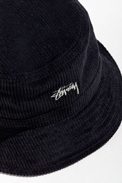 stussy corduroy bucket hat