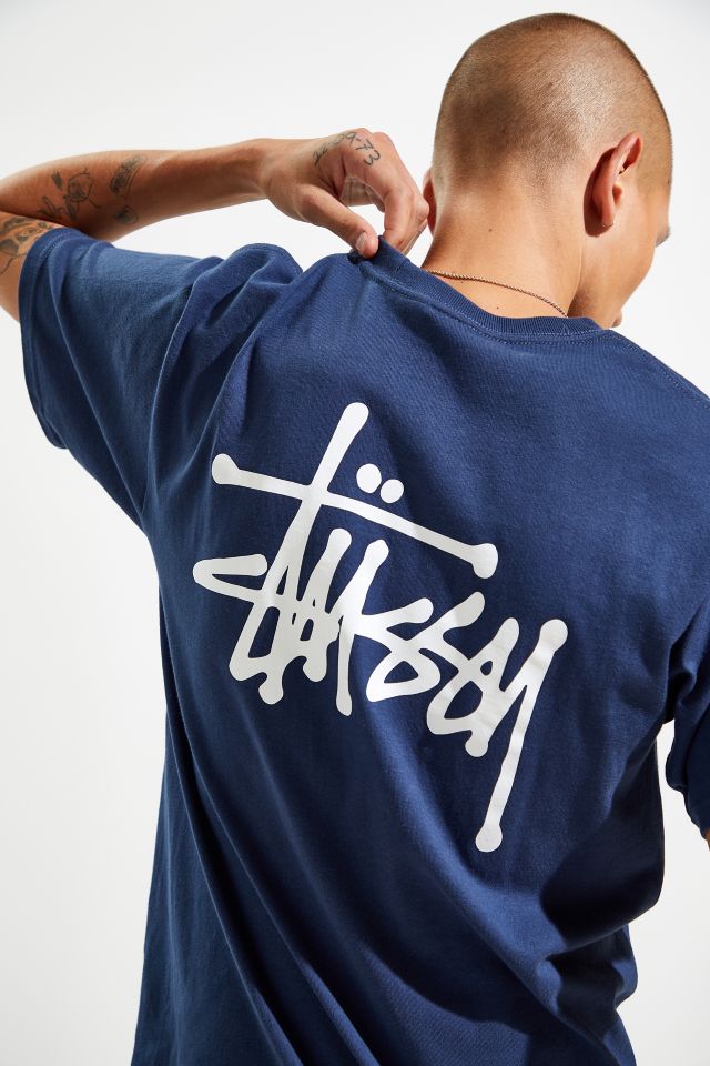 basic tee stussy