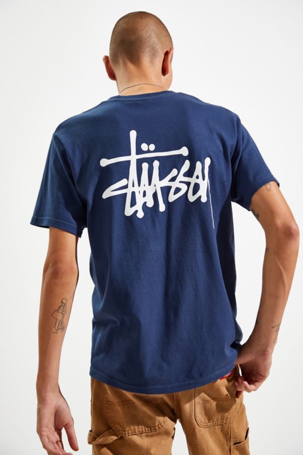 basic tee stussy